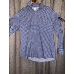 Wrangler Rancher Long‎ Sleeve Button Up XL